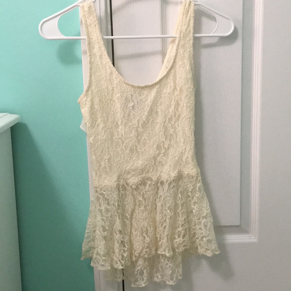 Bow back tank top